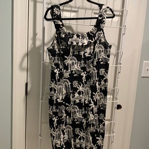 Lilly Pulitzer toile dress